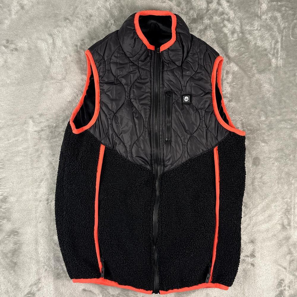 Norwell Women's Heated Vest fleece nylon outer, velvet liner several heat zones
